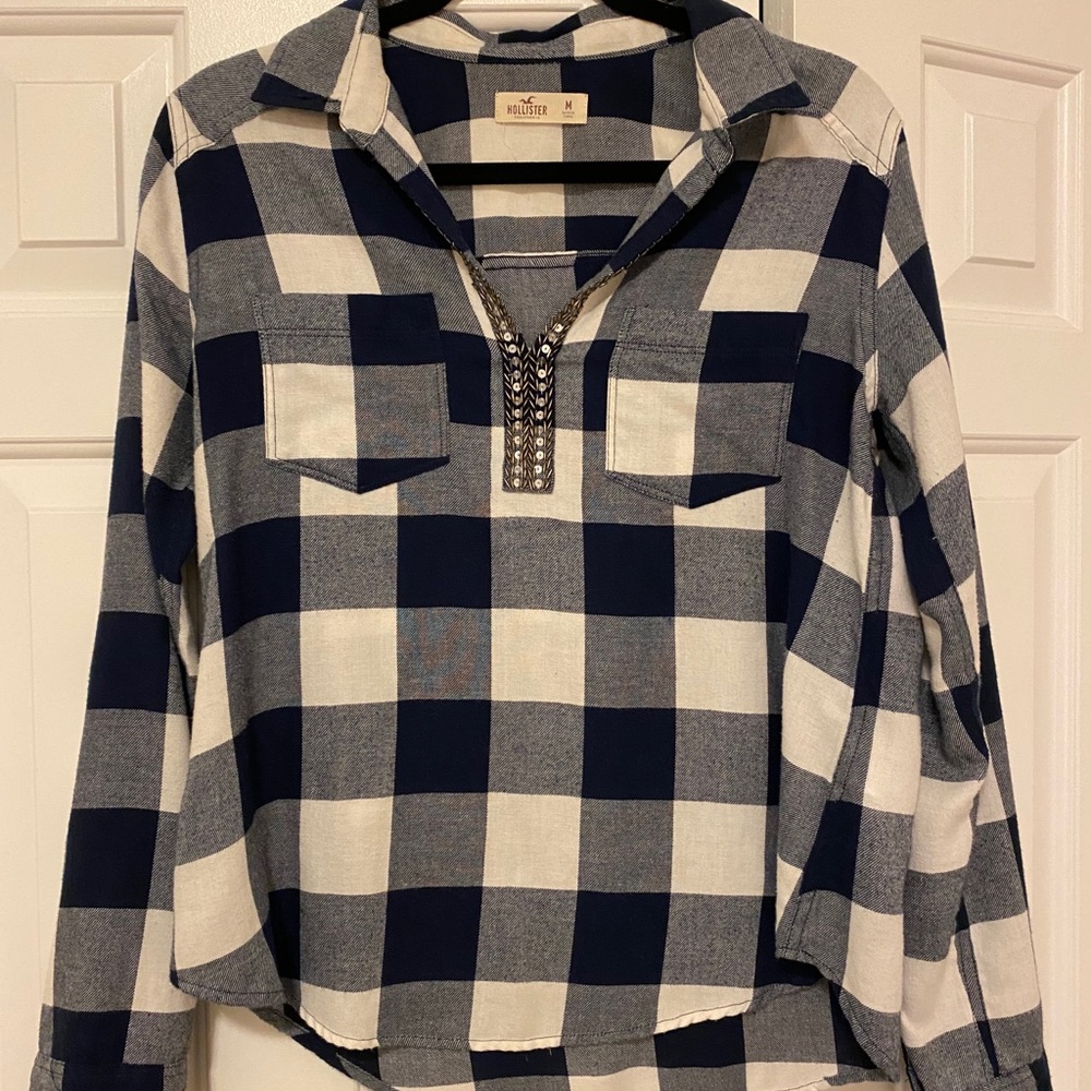 Hollister Embellished Flannel